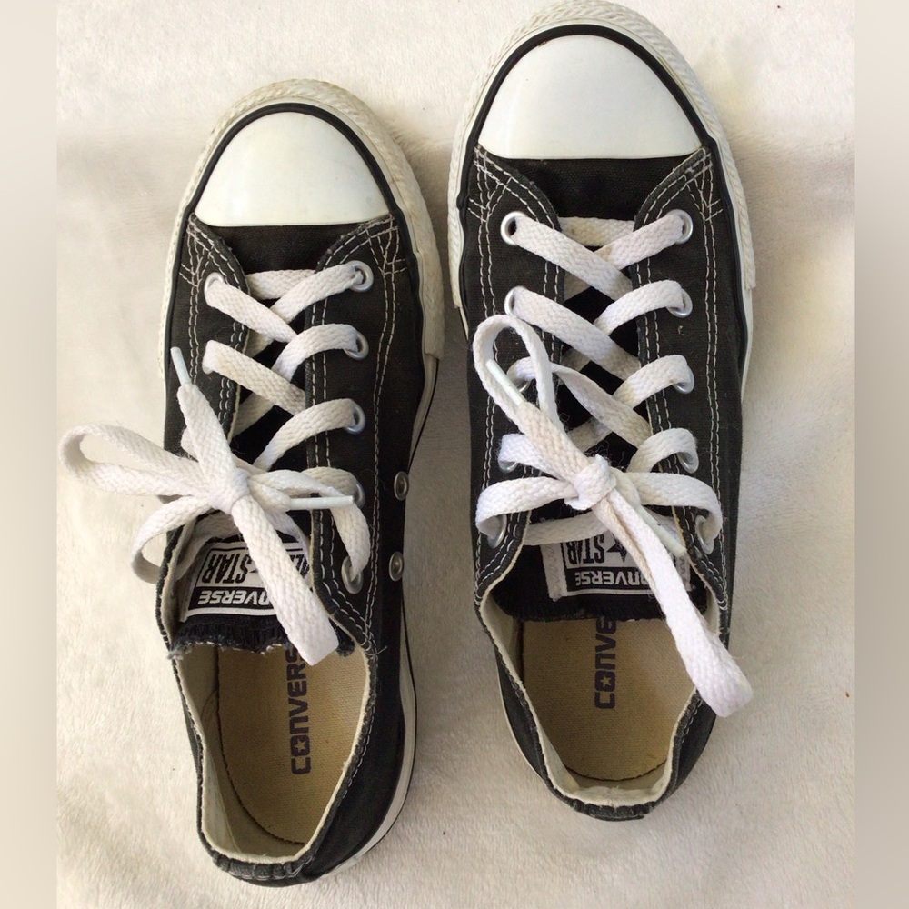 Converse Kids Black and White Sneakers